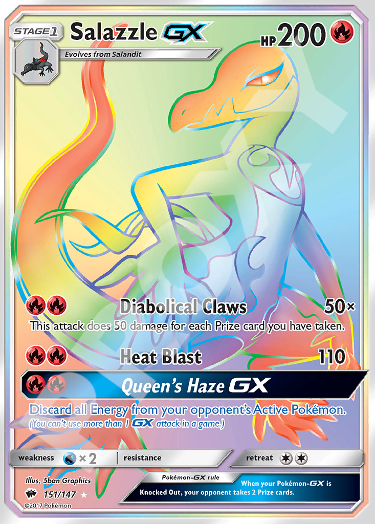 Salazzle GX 151 – Burning Shadows | The Proxy Lab