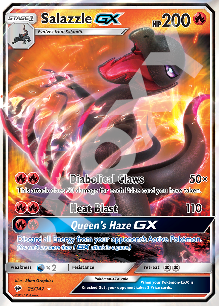 Salazzle GX 25 – Burning Shadows | The Proxy Lab