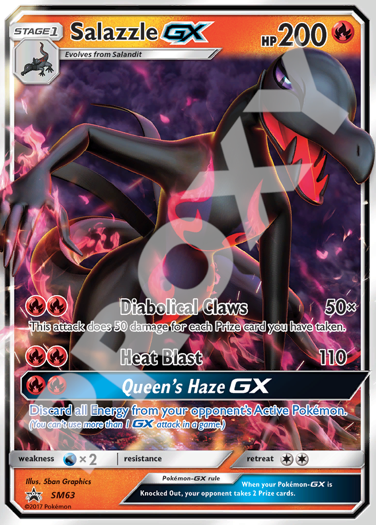 Salazzle GX SM63 – Promos | The Proxy Lab