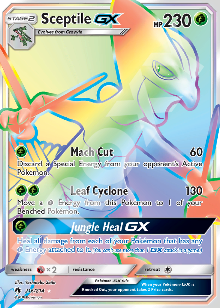 Sceptile GX 216 – Lost Thunder | The Proxy Lab