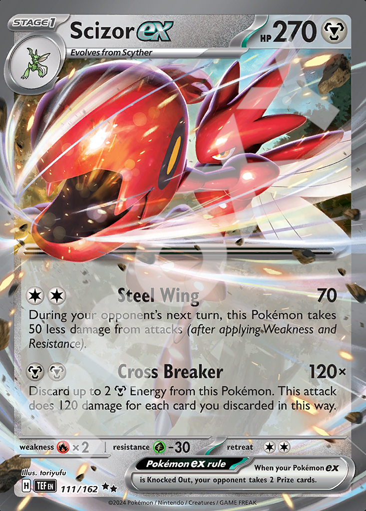 Scizor EX 111 – Temporal Forces | The Proxy Lab