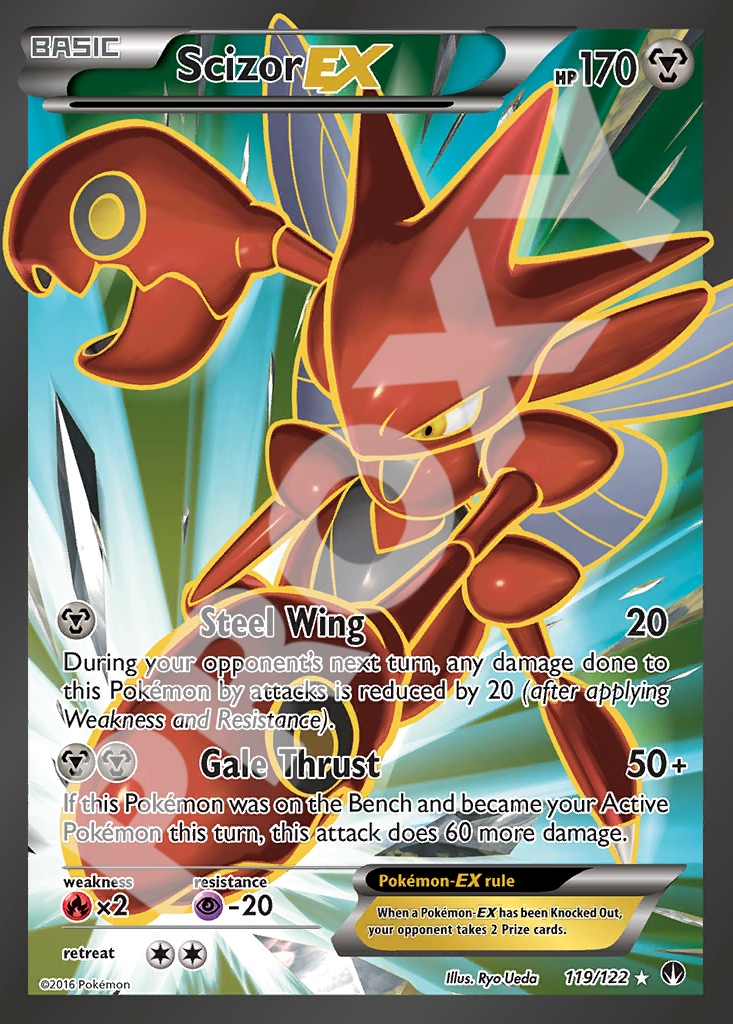 Scizor EX 119 – Break Point | The Proxy Lab