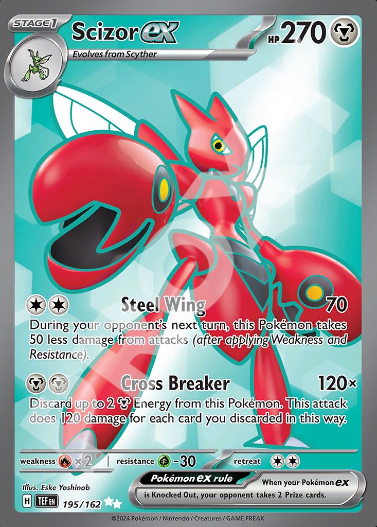 Scizor EX 195 – Temporal Forces | The Proxy Lab