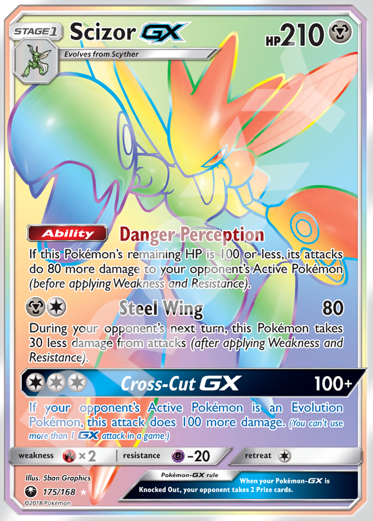 Scizor GX 175 – Celestial Storm | The Proxy Lab