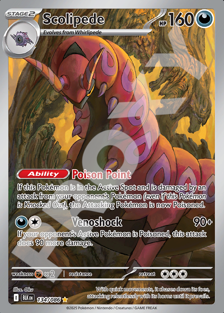 Scolipede 134 – Black Bolt | The Proxy Lab