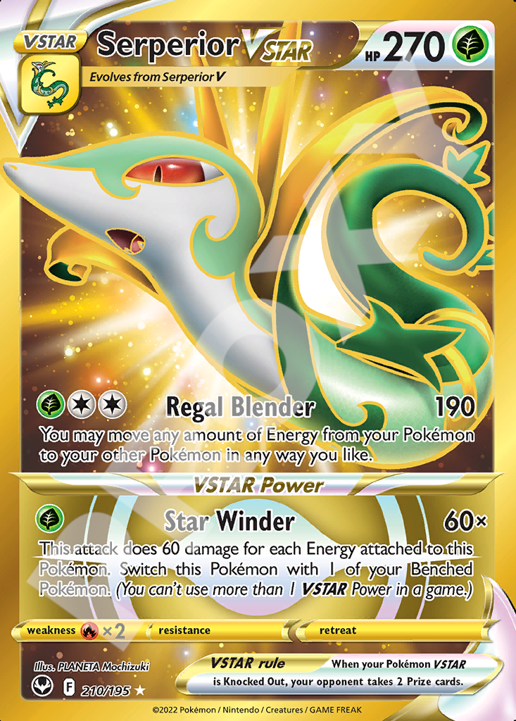 Serperior VSTAR 210 – Silver Tempest | The Proxy Lab