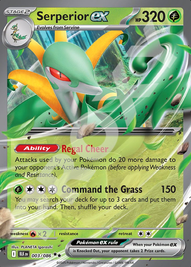 Serperior ex 003 – Black Bolt | The Proxy Lab