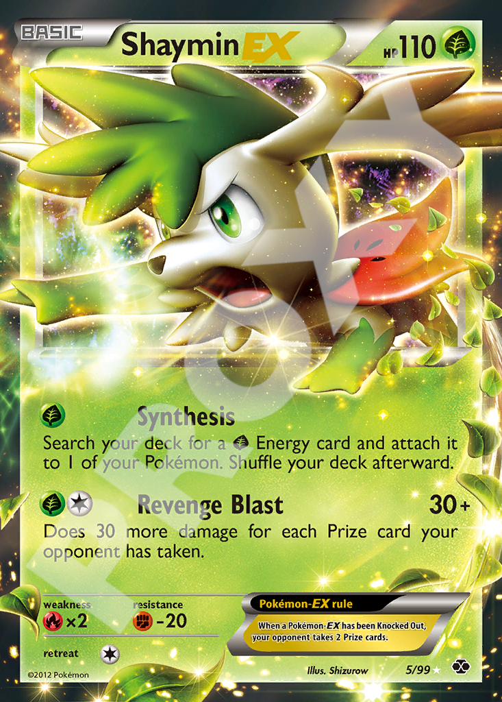 Shaymin EX 5 – Next Destinies | The Proxy Lab
