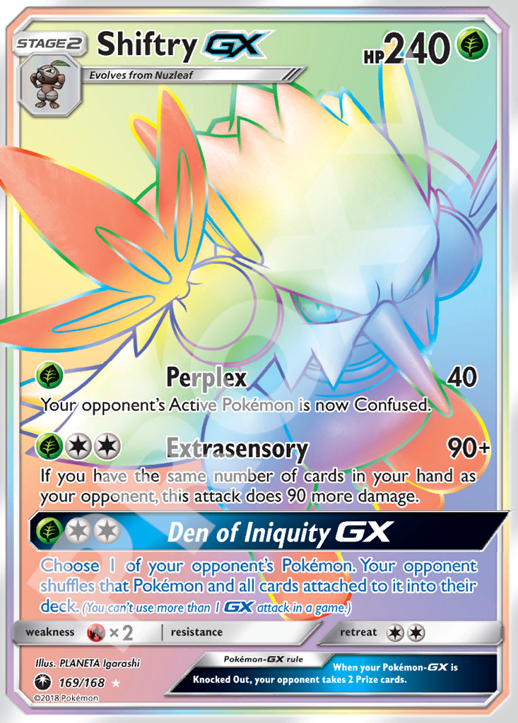 Shiftry GX 169 – Celestial Storm | The Proxy Lab