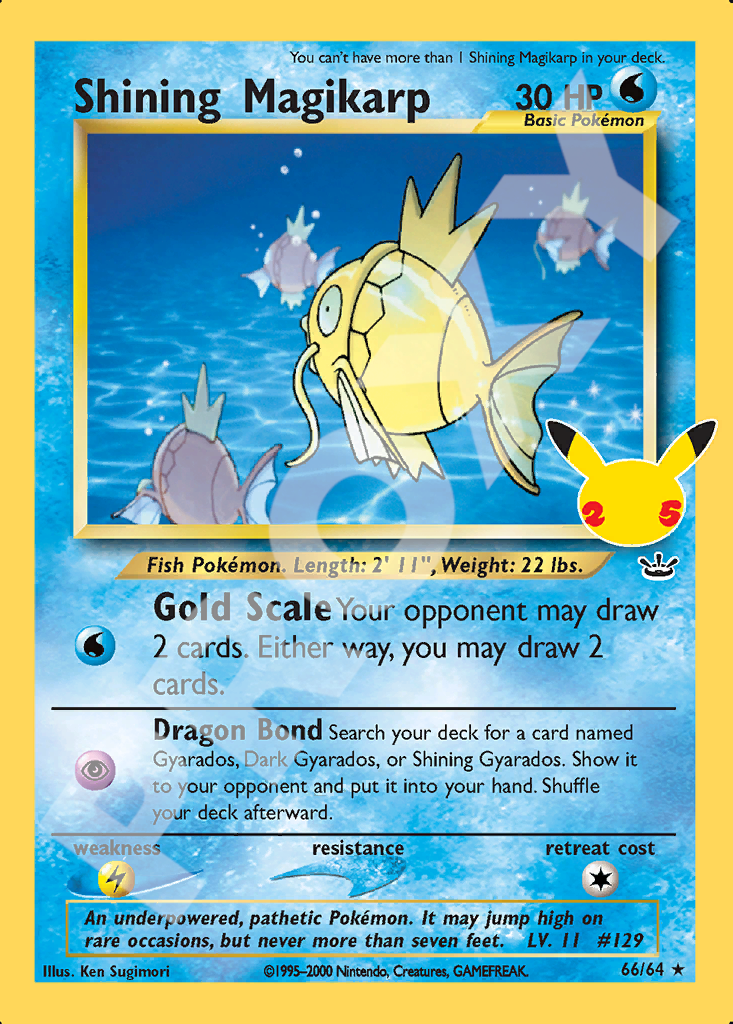 Shining Magikarp 66 – Celebrations | The Proxy Lab