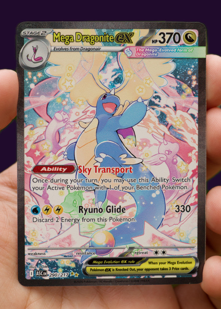 Custom Cards | Shiny Mega Dragonite ex
