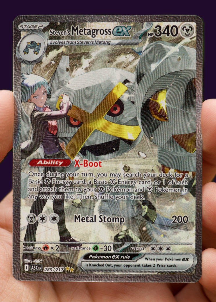 Custom Cards | Shiny Steven's Metagross ex