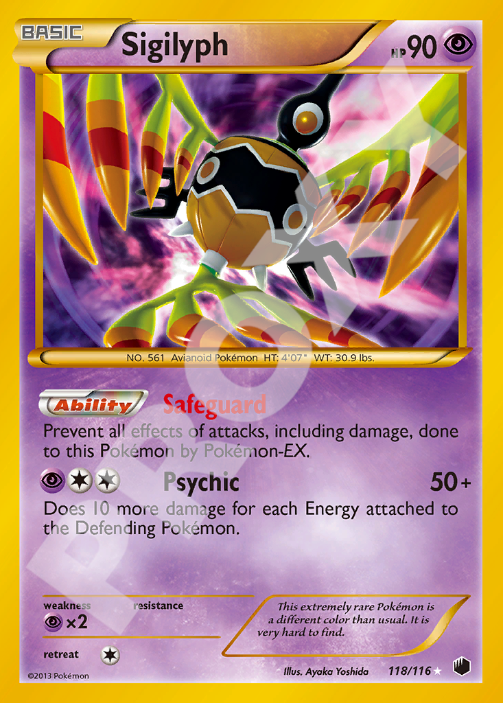 Sigilyph 118 – Plasma Freeze | The Proxy Lab