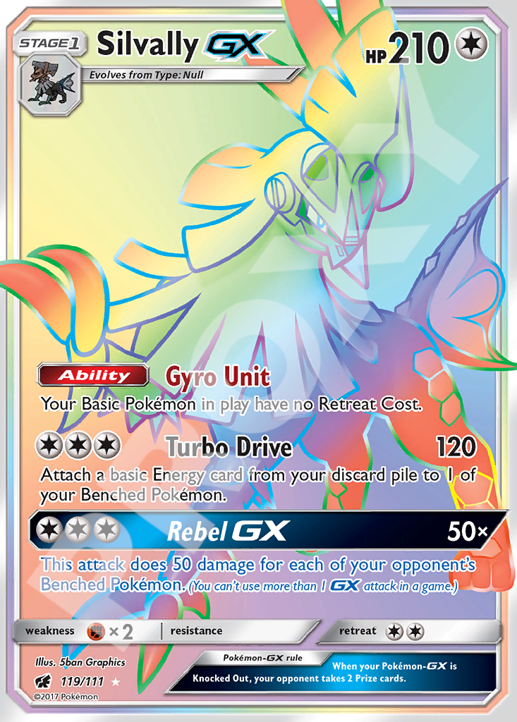 Silvally GX 119 – Crimson Invasion | The Proxy Lab