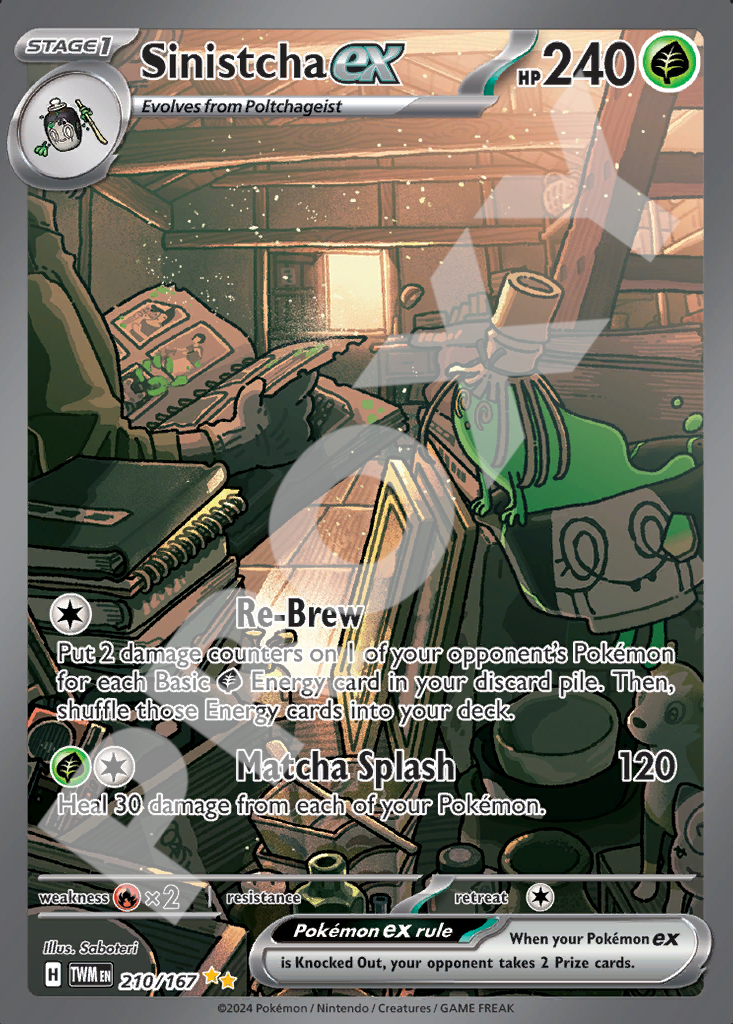 Sinistcha EX 210 – Twilight Masquerade | The Proxy Lab