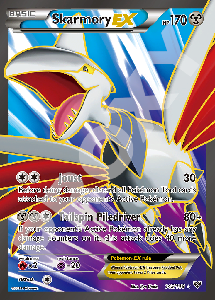 Skarmory EX 145 – XY | The Proxy Lab