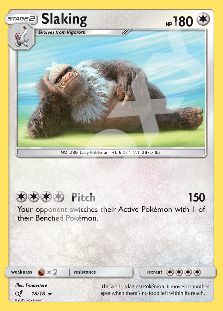 Slaking 18 18 – Detective Pikachu | The Proxy Lab