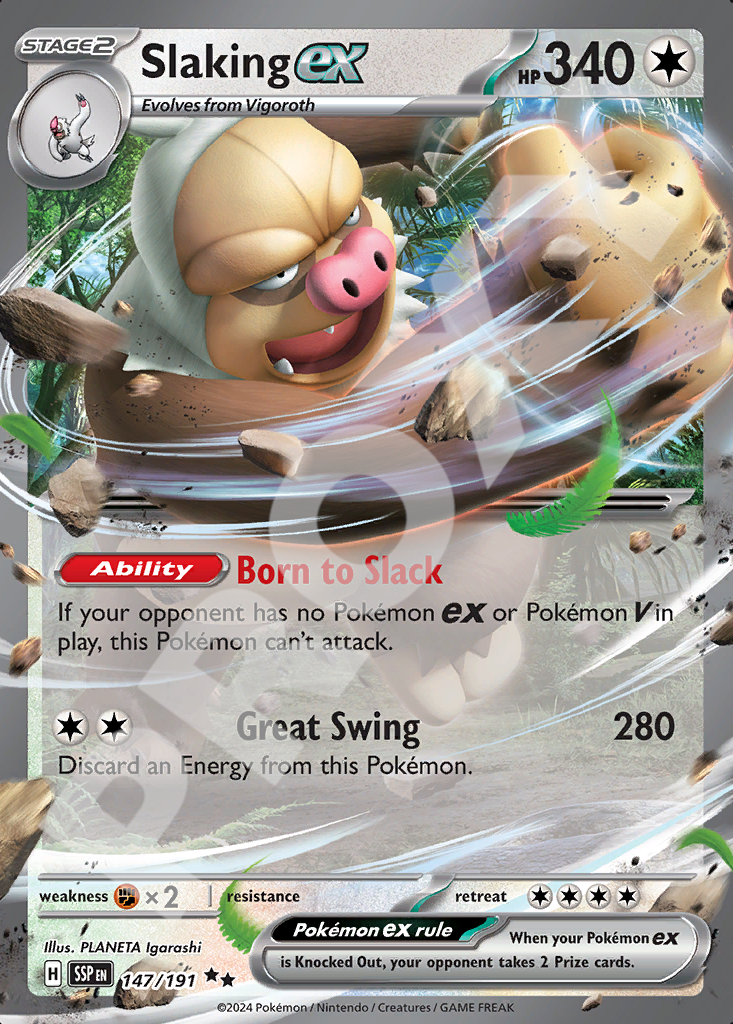 Slaking EX 147 – Surging Sparks | The Proxy Lab