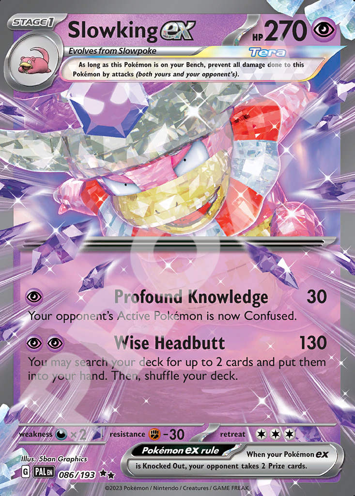 Slowking ex 086 – Paldea Evolved | The Proxy Lab
