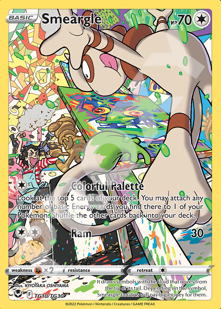 Smeargle BASIC 010 – Silver Tempest | The Proxy Lab
