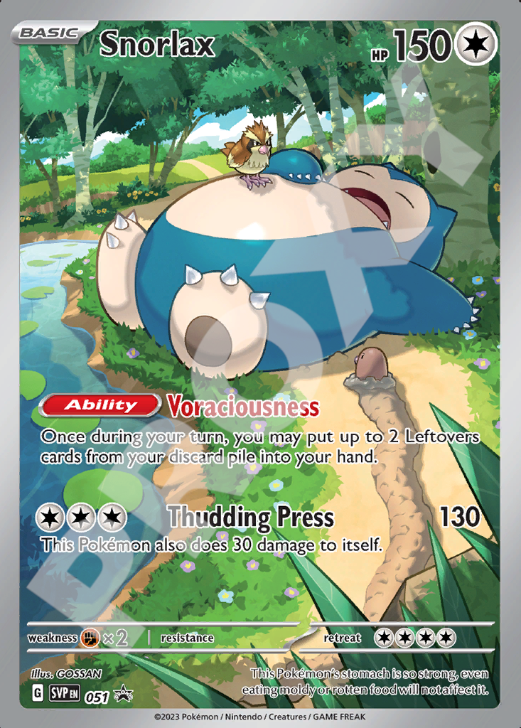 Snorlax 051 – Promos | The Proxy Lab