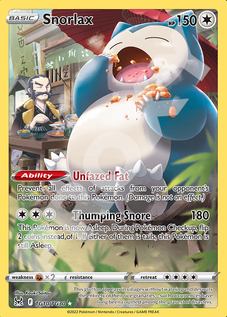 Snorlax TG10 – Lost Origin | The Proxy Lab