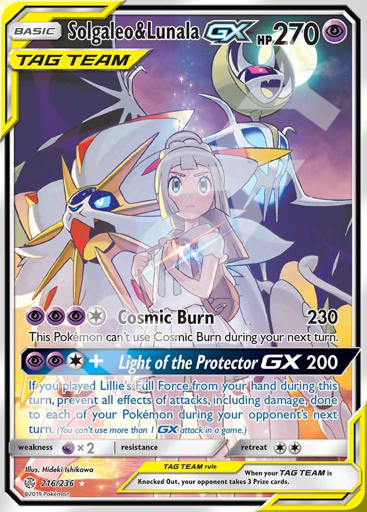 Solgaleo&Lunala GX 216 – Hidden Fates | The Proxy Lab