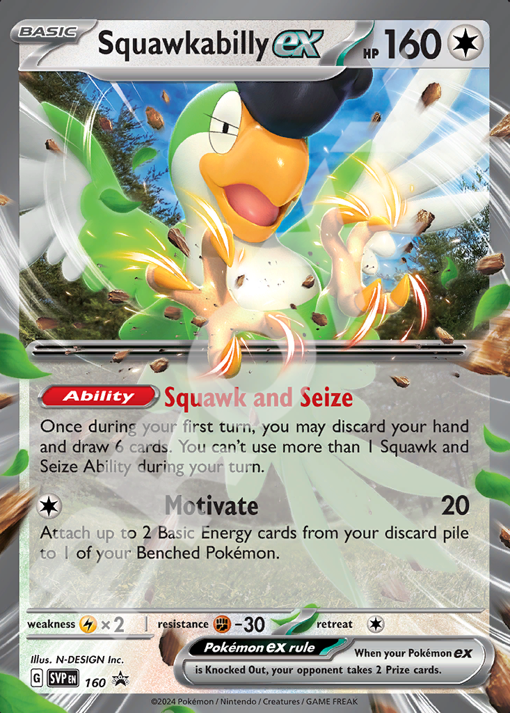 Squawkabilly EX 007 – Promos | The Proxy Lab