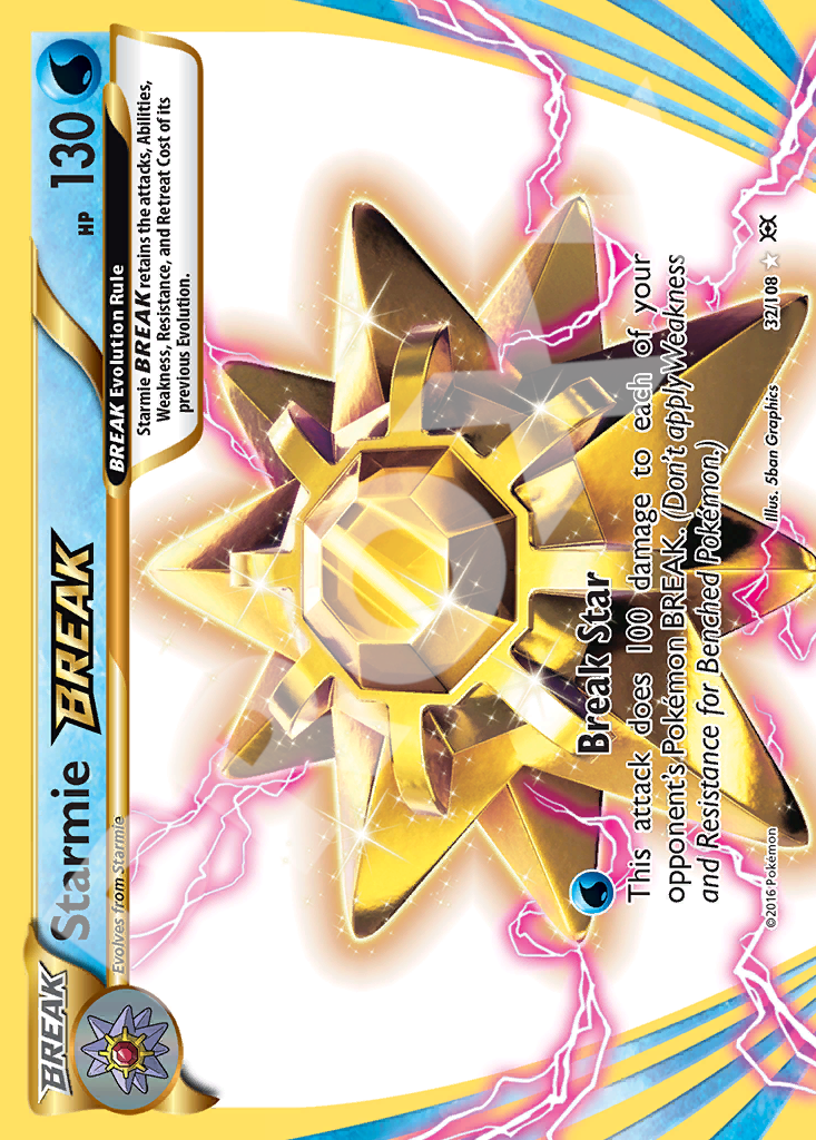 Starmie BREAK 32 – Evolutions | The Proxy Lab
