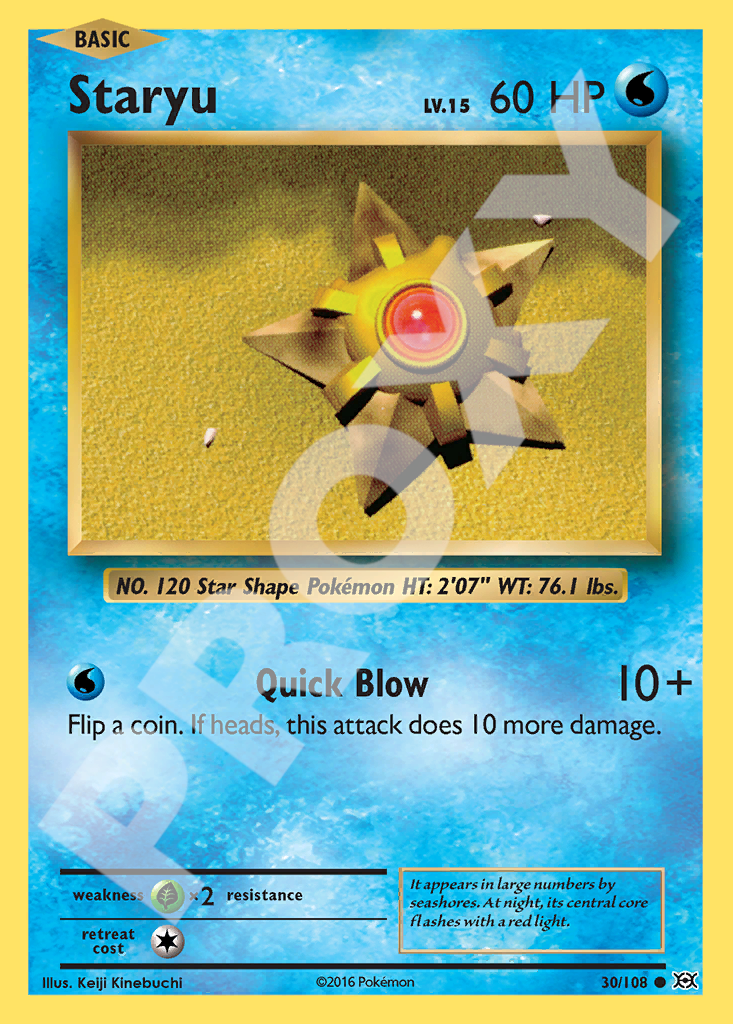 Staryu 30 – Evolutions | The Proxy Lab