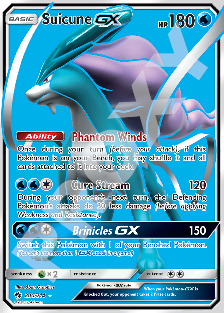 Suicune GX 200 – Lost Thunder | The Proxy Lab