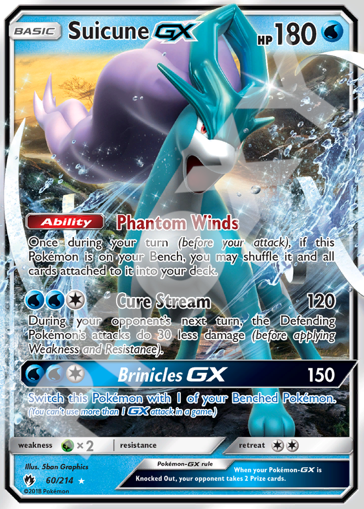 Suicune GX 60 – Lost Thunder | The Proxy Lab