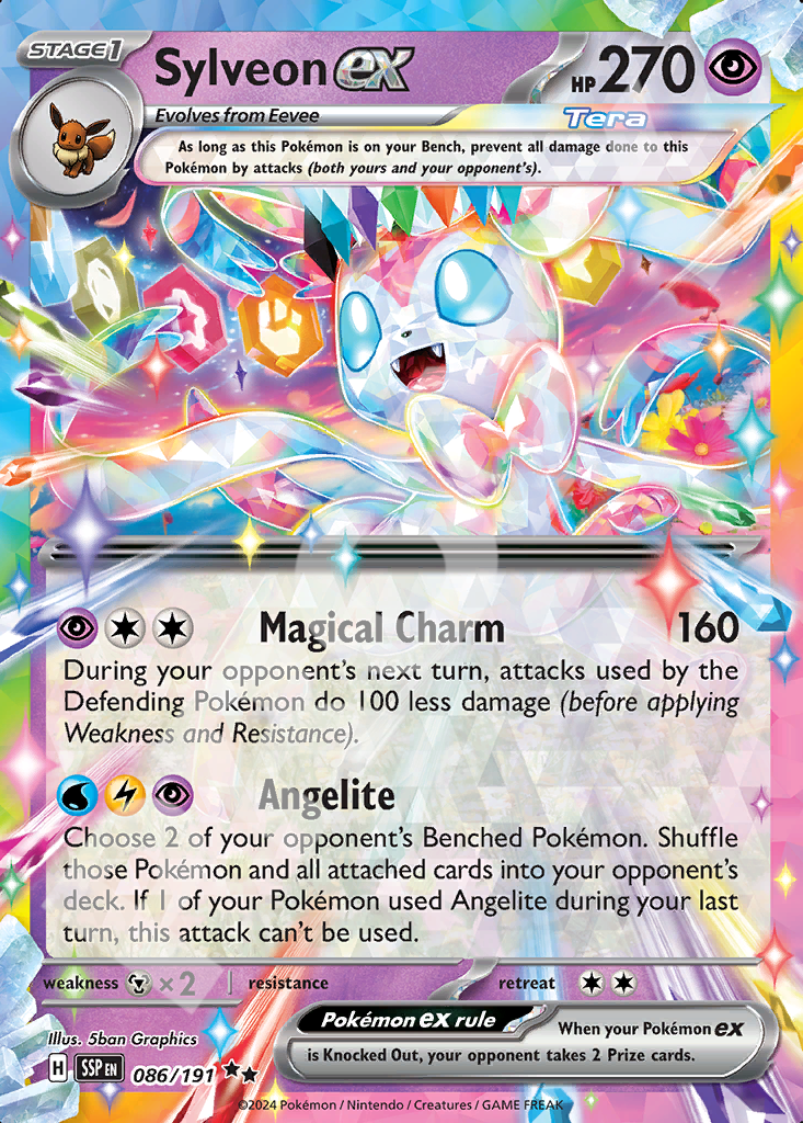Sylveon EX 086 – Surging Sparks | The Proxy Lab