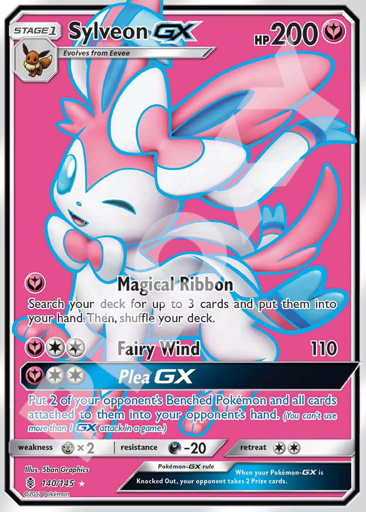 Sylveon GX 140 – Guardians Rising | The Proxy Lab
