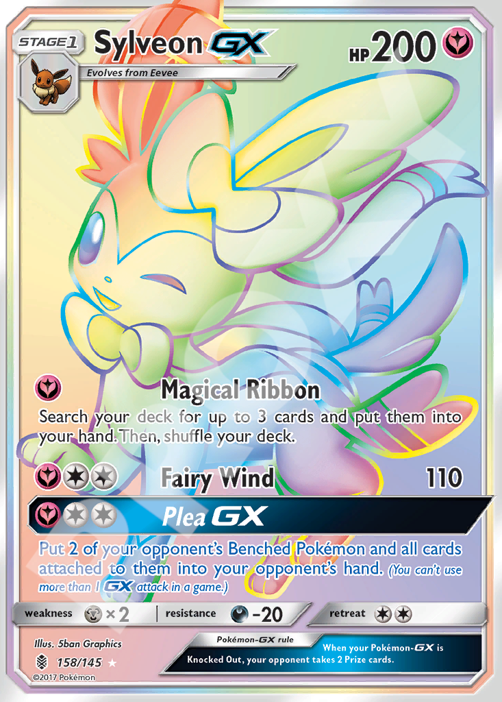 Sylveon GX 158 – Guardians Rising | The Proxy Lab