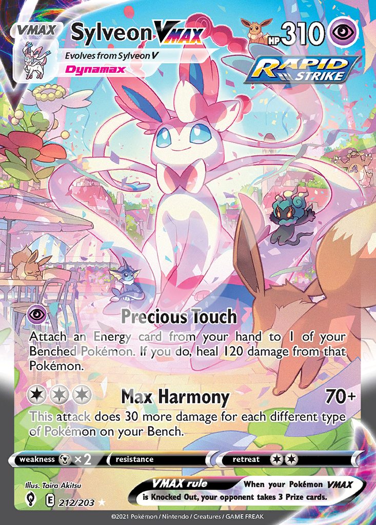 Sylveon VMAX 212 – Evolving Skies | The Proxy Lab