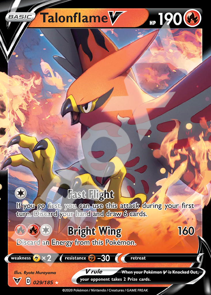 Talonflame V 029 – Vivid Voltage | The Proxy Lab