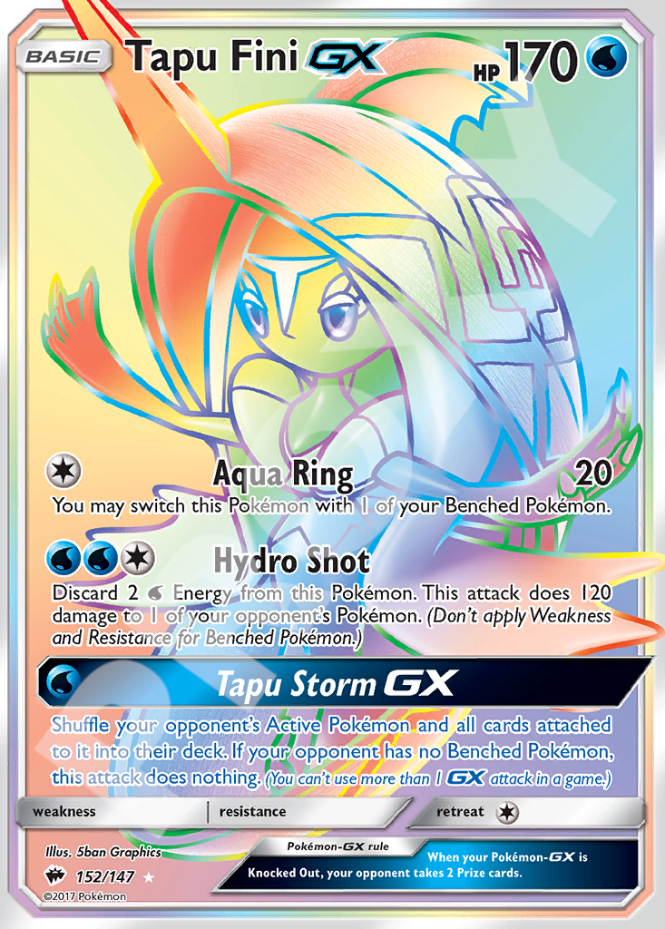 Tapu Fini GX 152 – Burning Shadows | The Proxy Lab