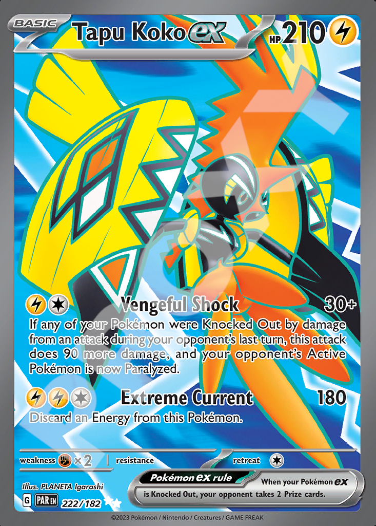 Tapu Koko EX 222 – Paradox Rift | The Proxy Lab