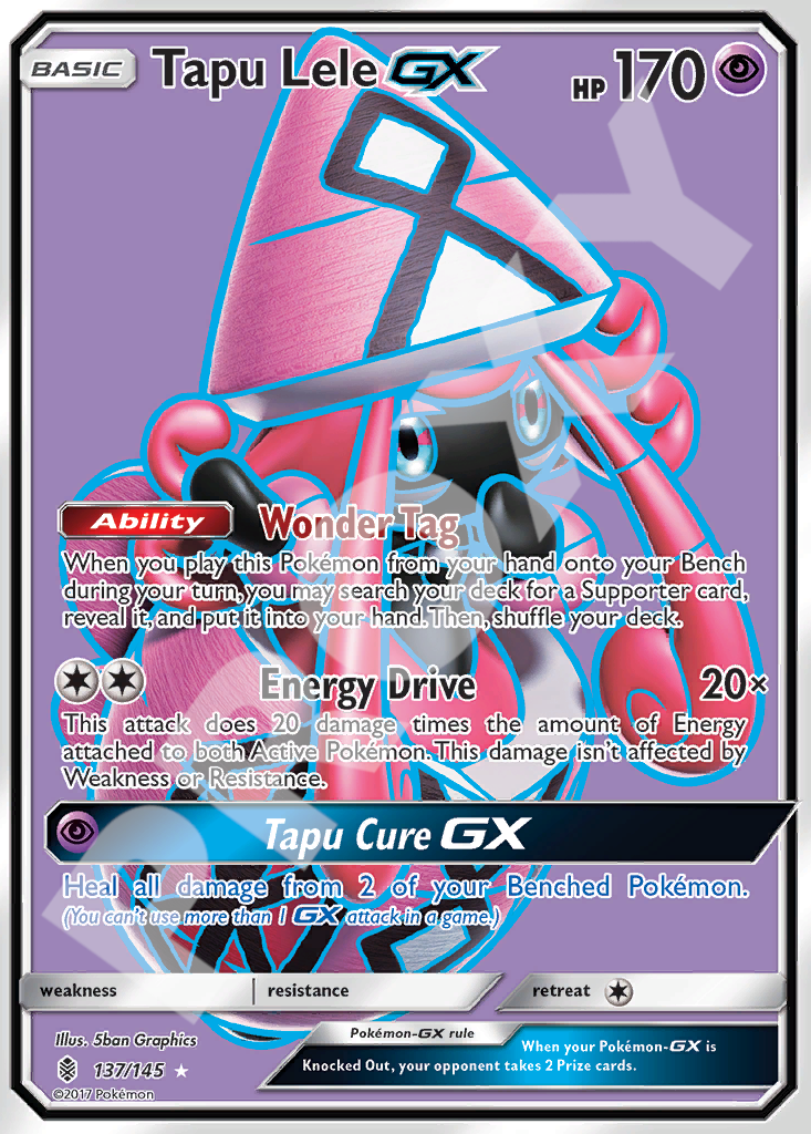 Tapu Lele GX 137 – Guardians Rising | The Proxy Lab