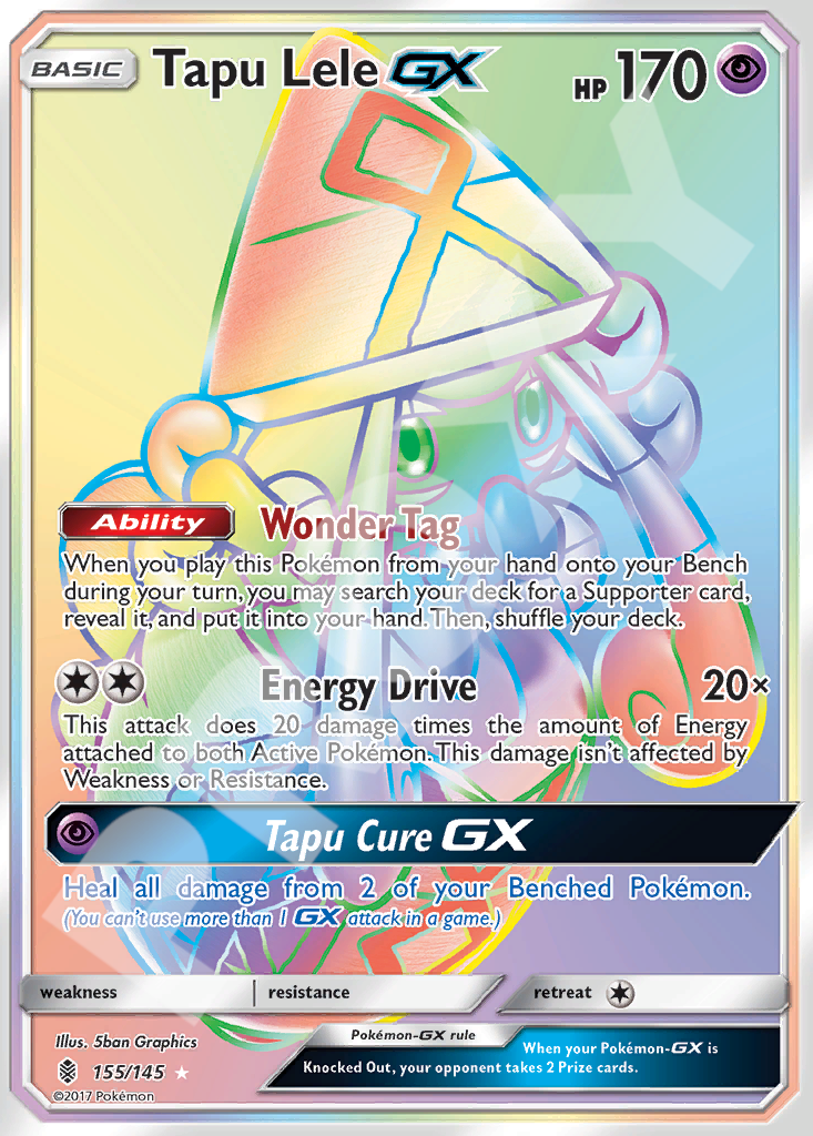 Tapu Lele GX 155 – Guardians Rising | The Proxy Lab