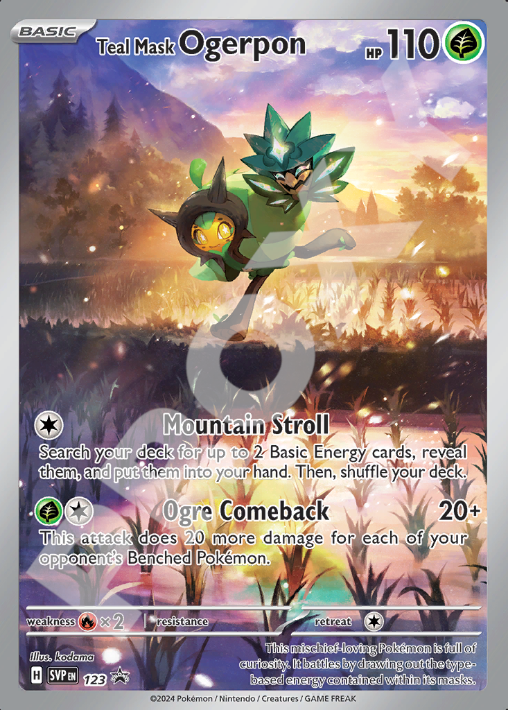 Teal Mask Ogerpon 123 – Promos | The Proxy Lab