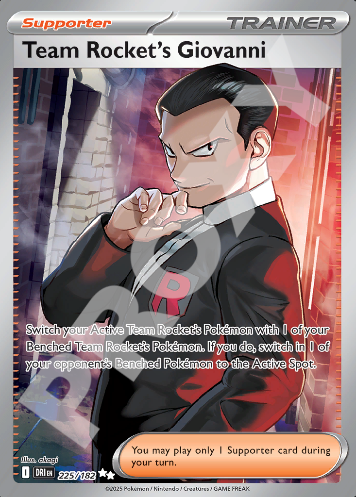 Team Rockets Giovanni 225 – Destined Rivals | The Proxy Lab