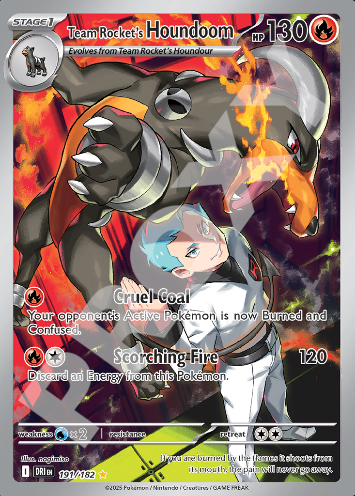 Team Rockets Houndoom 191 – Destined Rivals | The Proxy Lab