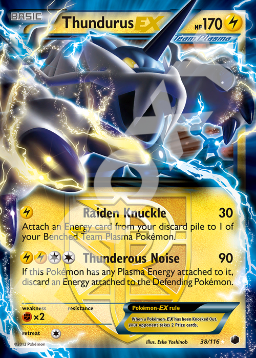 Thundurus EX 38 – Plasma Freeze | The Proxy Lab