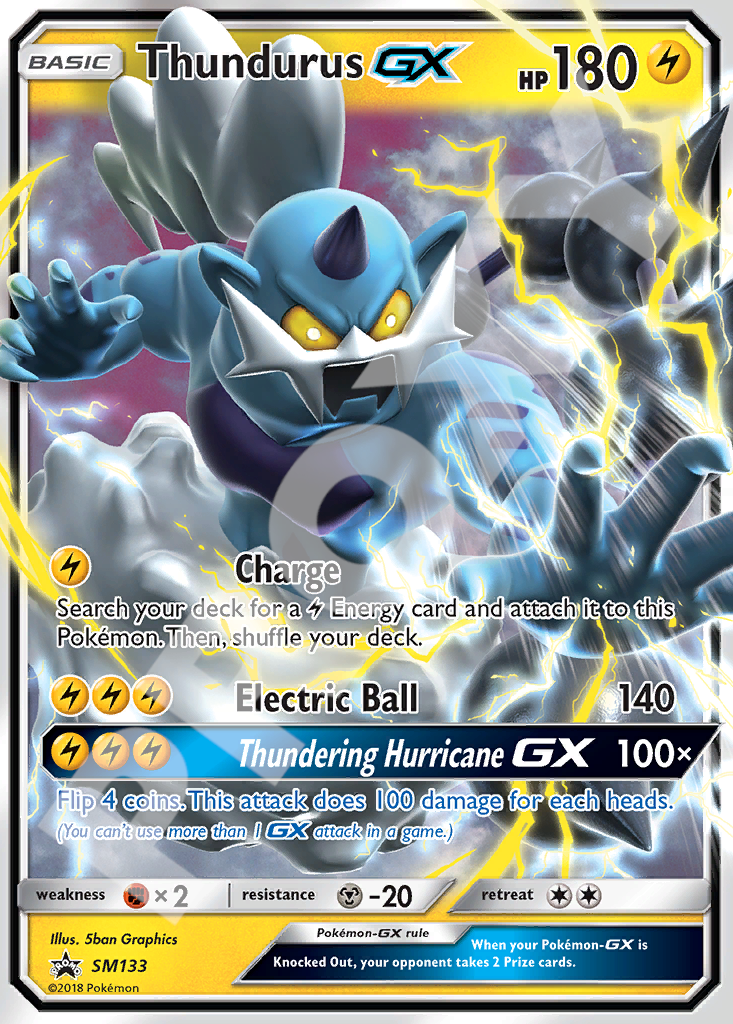 Thundurus GX SM133 – Promos | The Proxy Lab