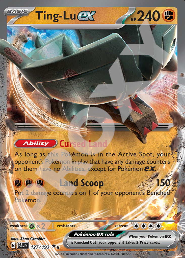 Ting-Lu EX 127 – Paldea Evolved | The Proxy Lab