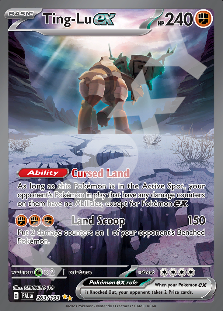 Ting-Lu EX 263 – Paldea Evolved | The Proxy Lab