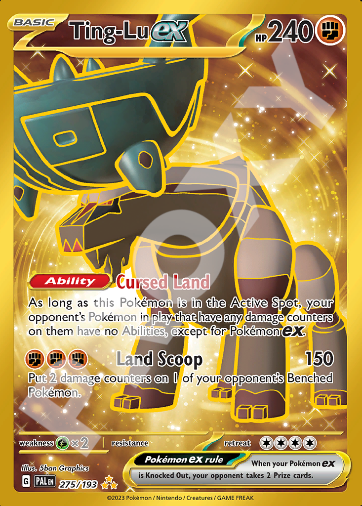 Ting-Lu EX 275 – Paldea Evolved | The Proxy Lab