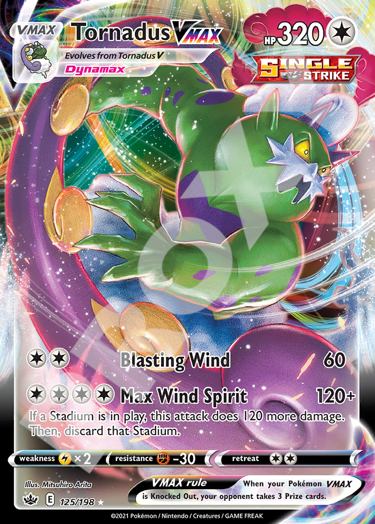 Tornadus VMAX 125 – Chilling Reign | The Proxy Lab